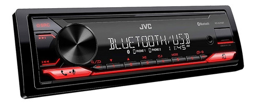 Estereo Jvc Desmontable Bluetooth Kd-x270bt Radio Am Fm Usb