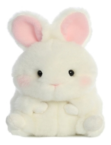 Peluche Conejito Blanco Aurora Rolly Pet