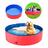 Banheira Piscina Pet Cachorro Grande Dobrável Resistente