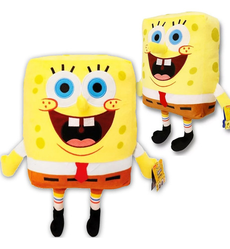 Boneco Pelúcia Premium Plush Personagens Desenho Bob Esponja