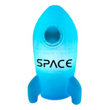 Luminária Foguete Astronauta Quarto Infantil Decorfun Cor Da Estrutura Azul