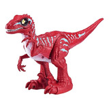 Robo Alive Rampaging Raptor Dinosaurio Juguete (rojo) Por Zu