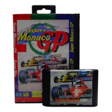 Super Monaco Gp Mega Drive Chipado Físico Com Caixa