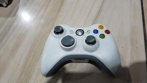 Controle Do Xbox 360 Branco O Rb Tá Ruim, O Resto Ta Ok. H1