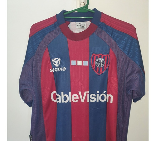 Camiseta San Lorenzo Signia Titular 2003 Talle S De Epoca