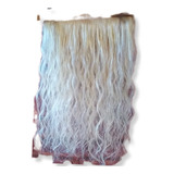 Cortina Pelo Natural Rulos/ondas 45/50 Rubio Extra Claro 