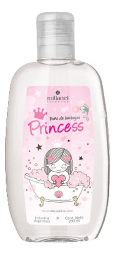 Baño De Espuma Y Burbujas Princess Hidratante Millanel