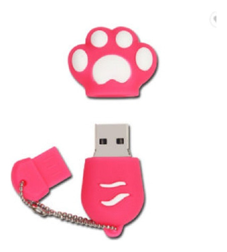 Memoria Usb En Forma De Patita De Gato 8gb