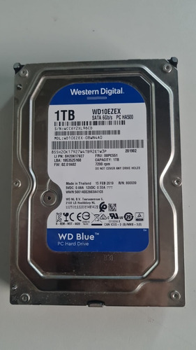 Disco Duro Interno Western Digital  Wd10ezex 1tb Dvr - Pc