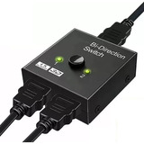 Splitter Divisor Switch Hdmi 1x2 2x1 4k Full Hd Bidirecional