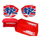 Kit De Calcos + Funda Asiento + Bolso Honda Xr250 Xr 250r 94