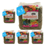 Alimento Chinchilla Cobayos Conejos 1 Kg X5 Unidades X Mayor