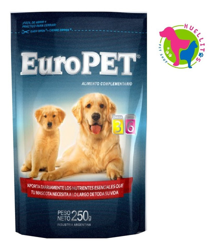 Alimento Complementario Perro Europet X250gr- E/gr Z/oeste