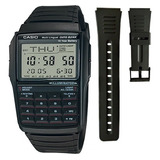 Reloj Casio Retro Vintage Dbc32 Caucho Calculadora + Correa