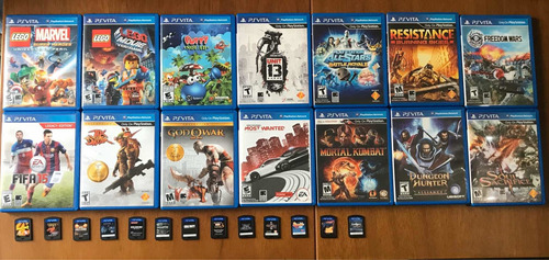 Jogos Ps Vita Leia Descrição Vários Títulos - Console Psvita