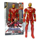 Figura Iron Man Luz Sonido --- 30 Cm Articulado