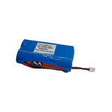 Bateria Para Parlante 7.4v Doble 18650 2600ma C/ Bms Y Cable