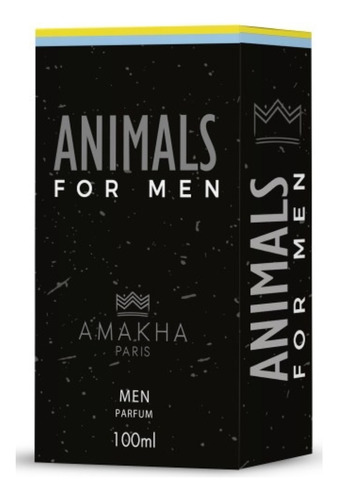 Perfume Animals For Men Amakha Paris 100ml Para Homens