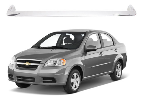 Bisel Cromo Capot Chevrolet Aveo Sedan 2007 A 2015