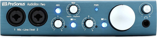 Presonus Audiobox Itwo 2x2 Usb Interfaz De Audio + Studio On