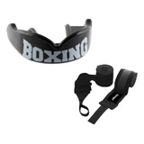 Protector Bucal Boxing Boxeo Mma Vendas 3,5mts Combo