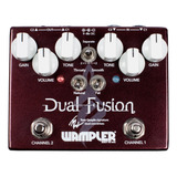 Wampler Tom Quayle Dual Fusion Overdrive Pedal Novo C/ Nf-e