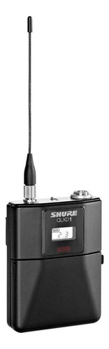 Body Pack Shure Qlxd1-g50 Sistema Inalámbrico Transmisor Color Negro