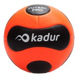 Pelota Futsal Kadursport Medio Pique N° 4 Sala Futbol Cke Color Negro/naranja
