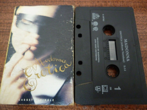 Madonna Erotica Cassette Single Americano