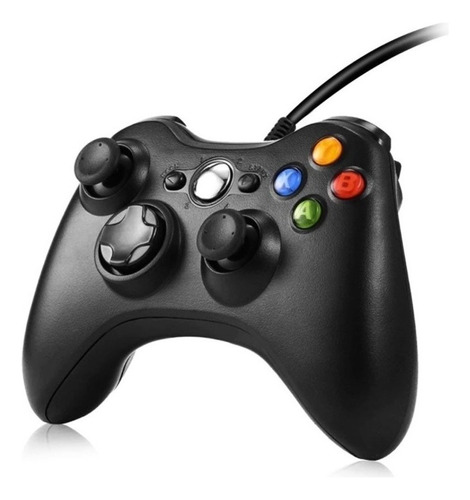 Controle Joystick Xbox 360 Com Fio Video Game Slim/fat Pc