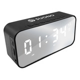 Reloj Despertador Y Parlante Bluetooth Alarma Micro Sd