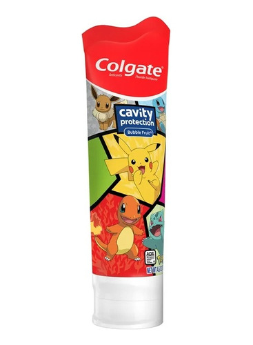 Pasta Dental Infantil Colgate Kids Pokemons 130 G