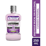 Enjuague Bucal Listerine Cuidado Total Zero Alcohol 250ml