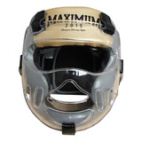 Capacete De Boxe E Muay Thai Com Viseira Maximum