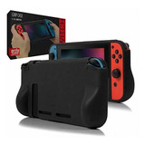 Funda Negra Case Protector Compatible Con Nintendo Switch