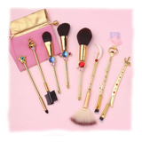 Brochas De Maquillaje Sailor Moon. 8 Pcs. Cosmeticas. Anime.