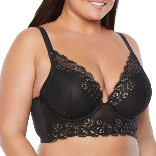 Brasier 42dd Ambrielle Pungle Push Up Convertible Back C/v