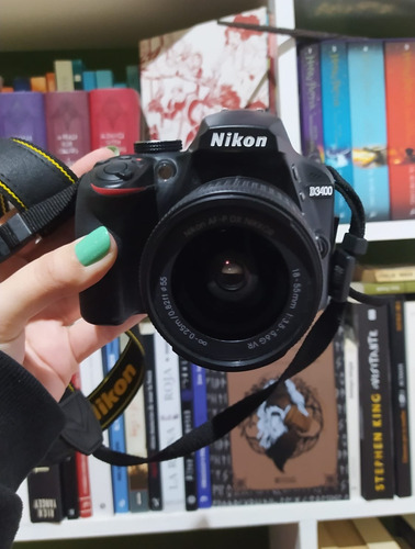 Cámara Nikon D3400 + Lente 18-55mm + Bolso