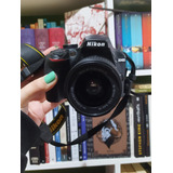 Cámara Nikon D3400 + Lente 18-55mm + Bolso
