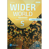 Wider world starter 2nd.ed. - student's Book + e-book + app, De Zervas, Sandy. Editorial Pearson, Tapa Blanda En Inglés Internacional