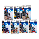 Miniaturas Em Metal 7 Vilões Dc Comics Nano Metalfigs