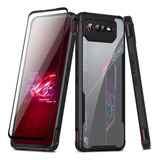 Case Air Bag 3d Pro Para Rog Phone 6/6s + Película Pro 3d 