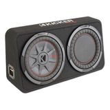 Subwoofer Con Reflex Y Cajon Kicker 48tcwrt102 10 Pulgadas