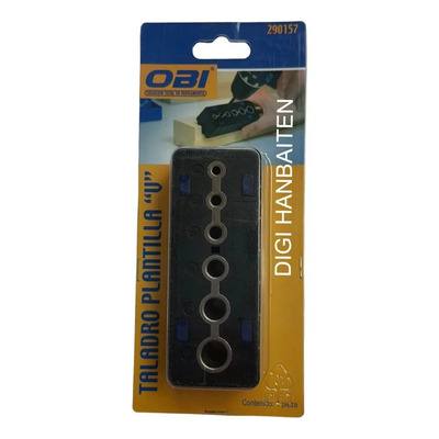 Plantilla Para Taladro V 4 A 12 Mm Carpintero Madera
