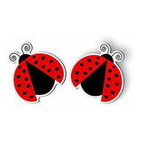 Gt Graphics Express Ladybugs Set Of 2-4  Each Magnets For Ca