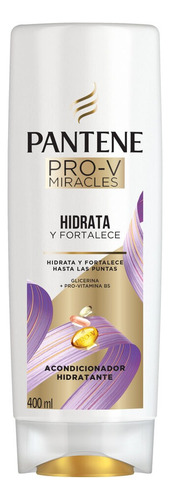 Acondicionador Pantene Pro-v Miracles Hidrata Y Fortalece 400 Ml