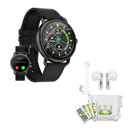 Smartwatch Binden Era One Negro + Audifonos Dark Booster