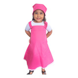 Vestido Marcha Infantil Fantasia