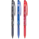 3 Plumas De Gel Borrables Pilot Frixion Point 0.5mm. 