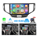 For Honda Accord 8 Spirior 2008-12 Gps Car Android 13 Ap Aad